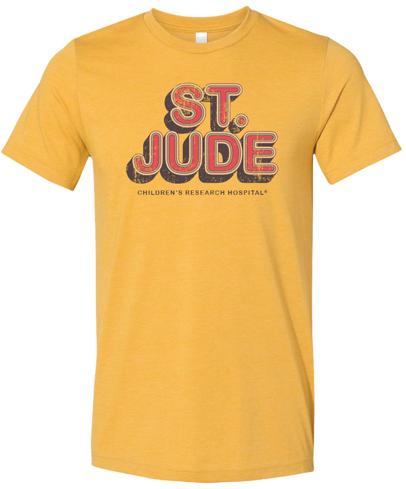 Rounded Letter St. Jude Design T-Shirt
